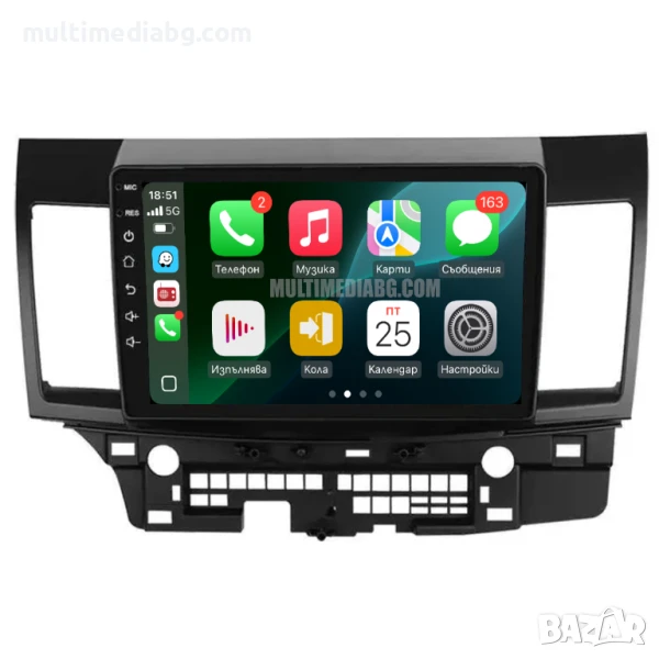 Mitsubishi Lancer 2 (2007-2012) Мултимедия Навигация Android, снимка 1