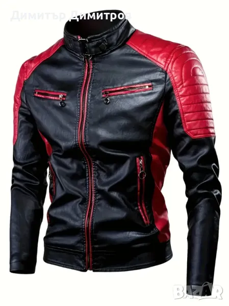 Якета кожа M 48,L 50,XL 52-54,XXL 56--OT 40 лв , снимка 1