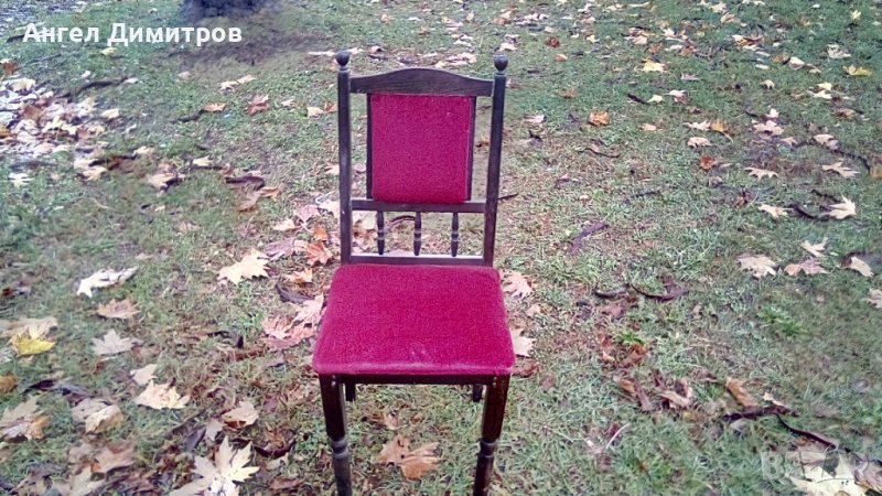 Страхотен дървен стол , снимка 1