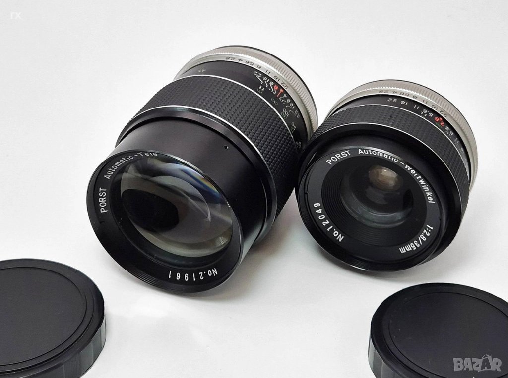 Porst 135mm f2.8 и 35mm f2.8 - m42 резба, снимка 1