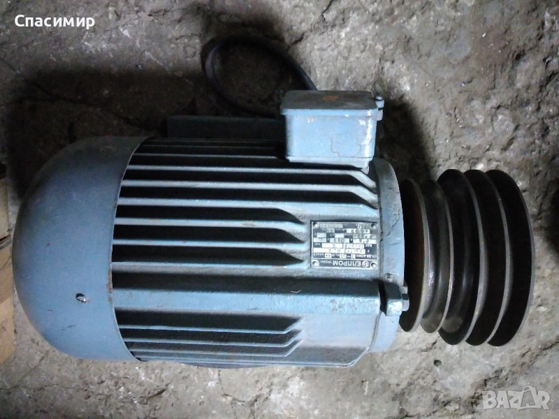 Ел двигател 4 kw на 1430об на Елпром , снимка 1