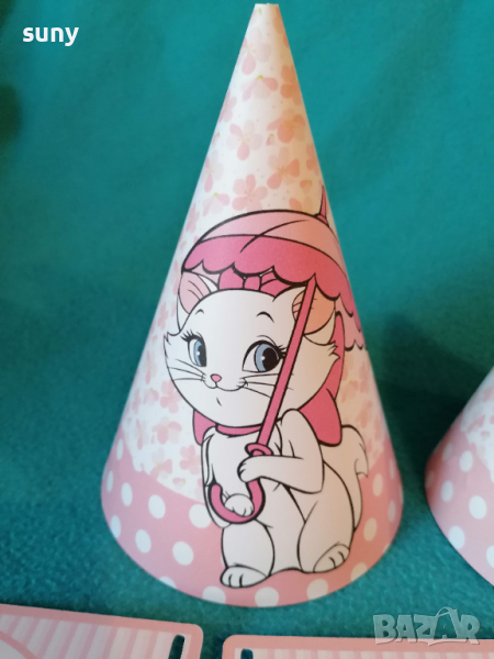 Парти шапки Котето Мари / Аристокотки, снимка 1