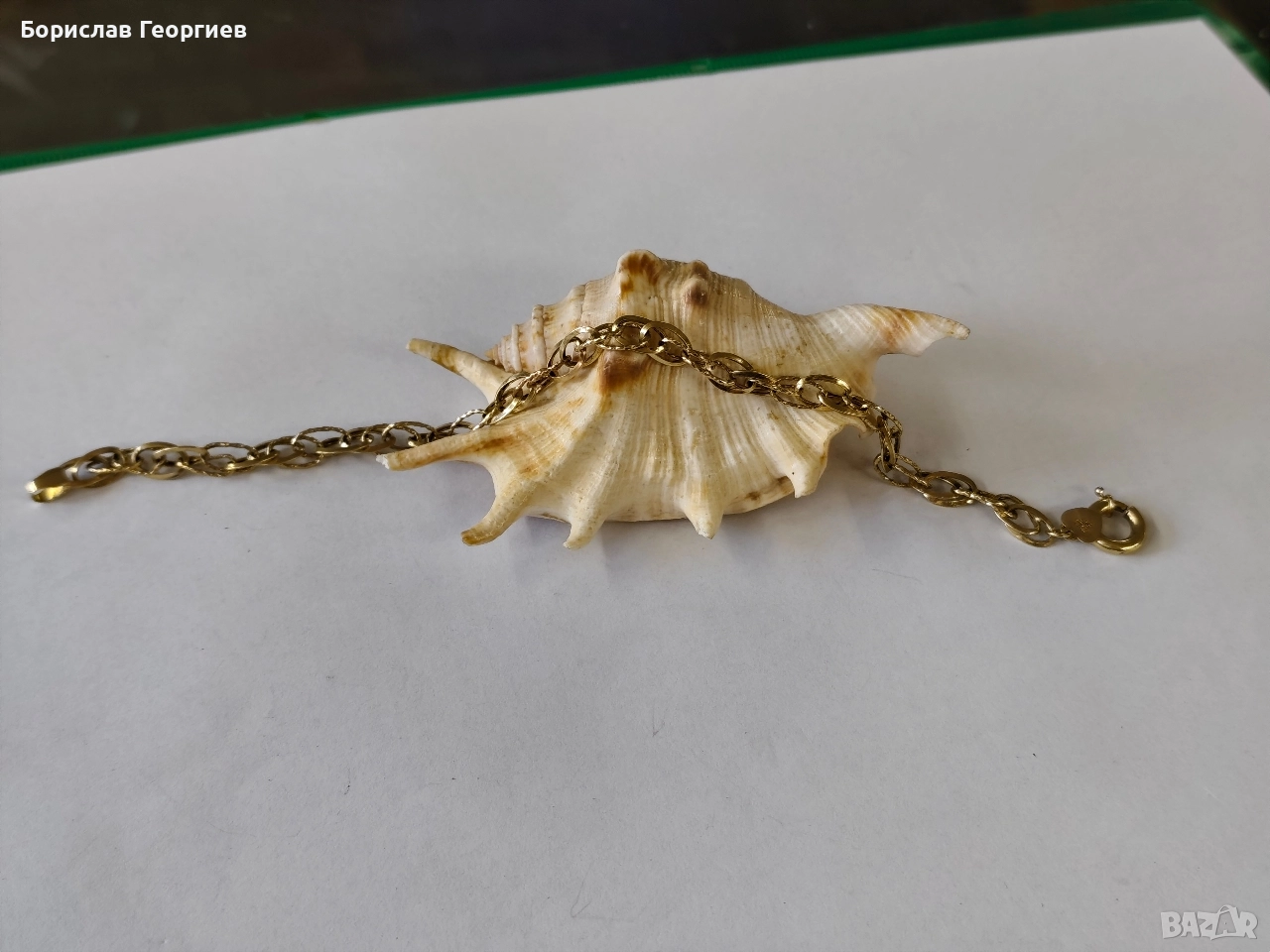 Златна гривна 14 С 585 Italy, снимка 1