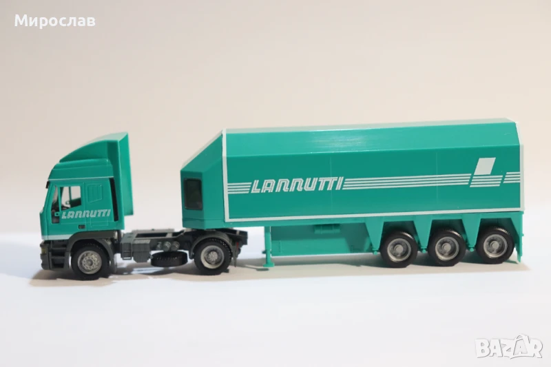 HERPA H0 1/87 IVECO КАМИОН МОДЕЛ ТРАНСПОРТ НА СТЪКЛО, снимка 1