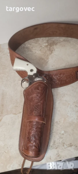 Мексикански каубойски кобур ръчна изработка, снимка 1