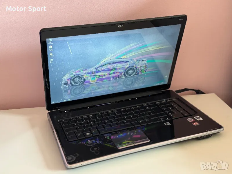 Лаптоп HP Pavilion DV7 4RAM/500GB/1GB Radeon/17.3Инча., снимка 1