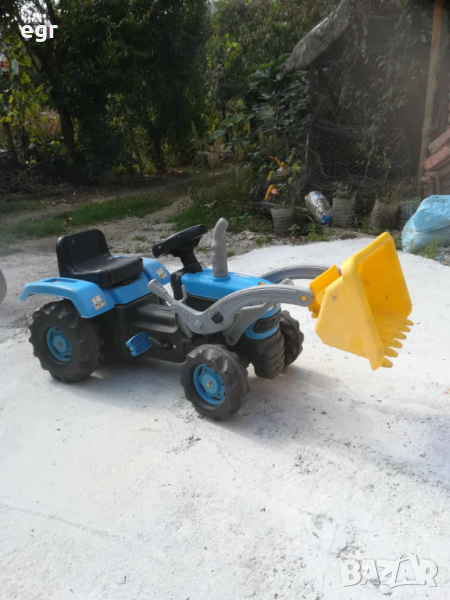 Детски багер с педали велосипед играчка, снимка 1