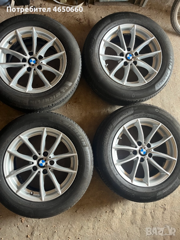 17 цолови алуминиеви джанти с летни гуми за БМВ Х3 F25, снимка 1
