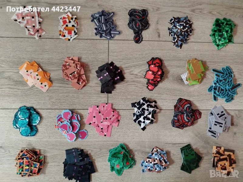 Fixeez Minecraft 2025 фиксита Кауфланд - цяла колекция, снимка 1