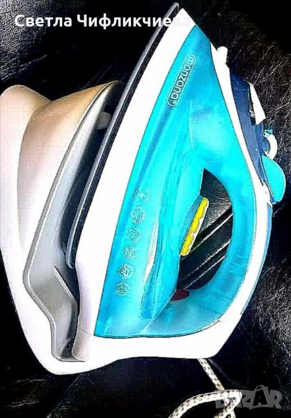 БЕЗКАБЕЛНА Парна ютия MONZANA със стойка , снимка 1