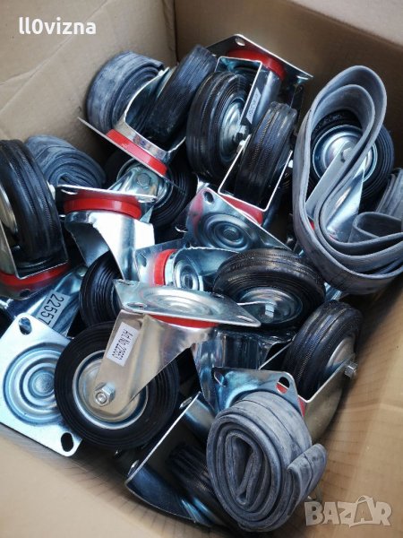 Колело ф100 - въртящо, снимка 1