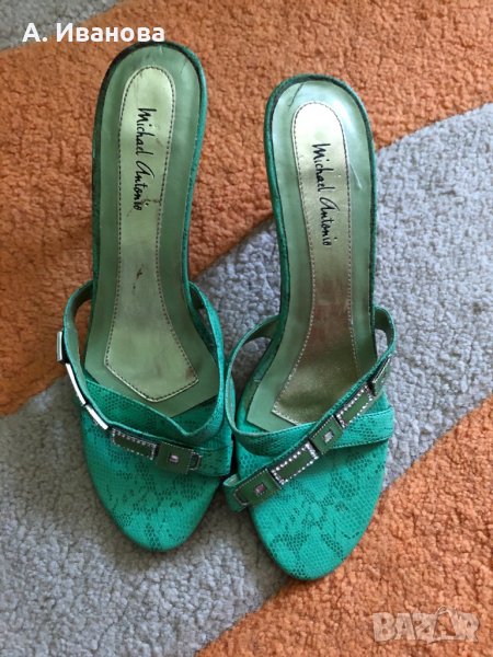 Дамски чехли естествена кожа, снимка 1