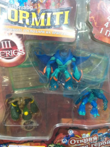 Комплект 4 фигурки с Gormiti + 4 карти и 1 постер, снимка 1