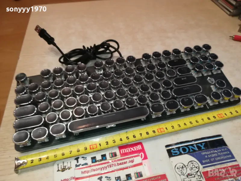 РЕТРО КЛАВИАТУРА ОТ ГЕРМАНИЯ 0602251017, снимка 1