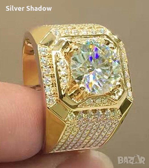 Позлатен пръстен / 5, снимка 1