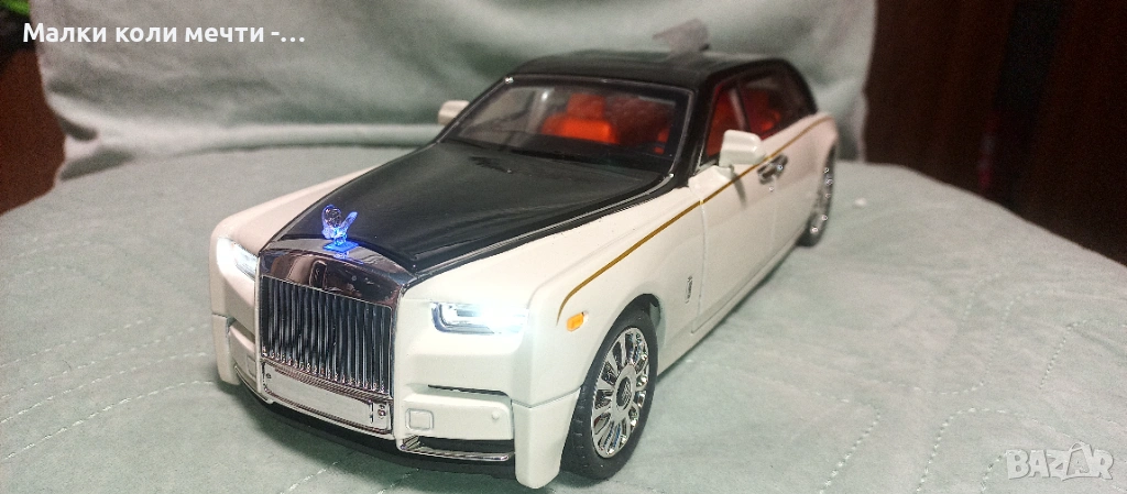 Метална кола Rolls Royce Phantom,1:18 мащаб, чисто нова , снимка 1