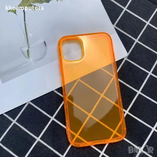 Калъф силикон Neon / Оранжев / за iPhone 14 Pro 6.1 Баркод : 3129413, снимка 1