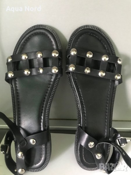 Сандали, ниски, ест. кожа, номер 40, снимка 1