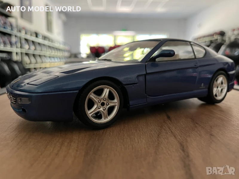 Метална колекционерска колички BBURAGO FERRARI 550 Maranello 1:18, снимка 1