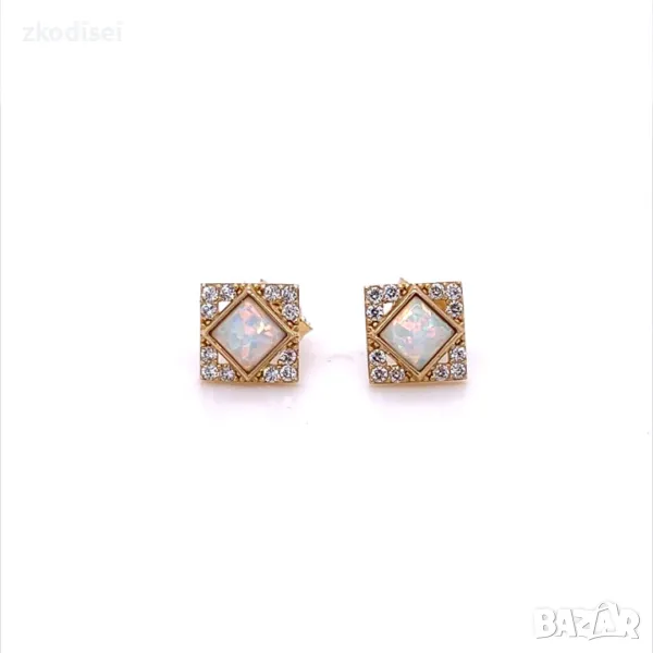 Златни обеци 1,42гр. 14кр. проба:585 модел:26564-2, снимка 1