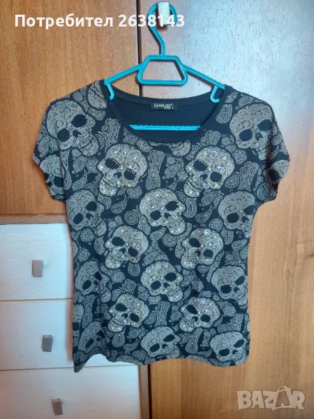 Официална блуза с къс ръкав , снимка 1