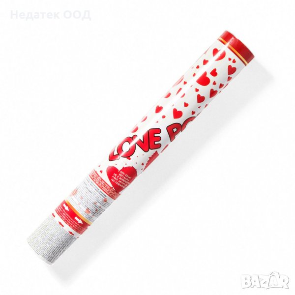 Парти попър изтрелващ хартиени фигурки, 38 см, снимка 1