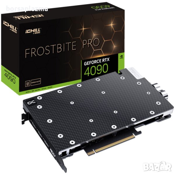 INNO3D GeForce RTX 4090 iChill Frostbite Pro, 24576 MB GDDR6X, снимка 1