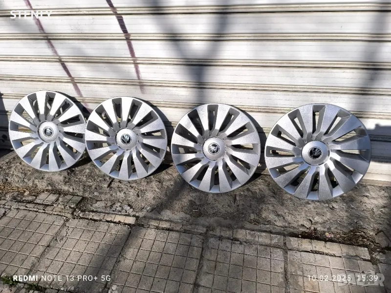 Оригинални тасове за Шкода Октавия 16 цола, снимка 1