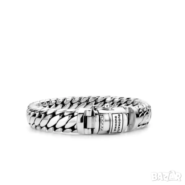 Buddha to Buddha- Ben Medium-сребърна гривна, снимка 1