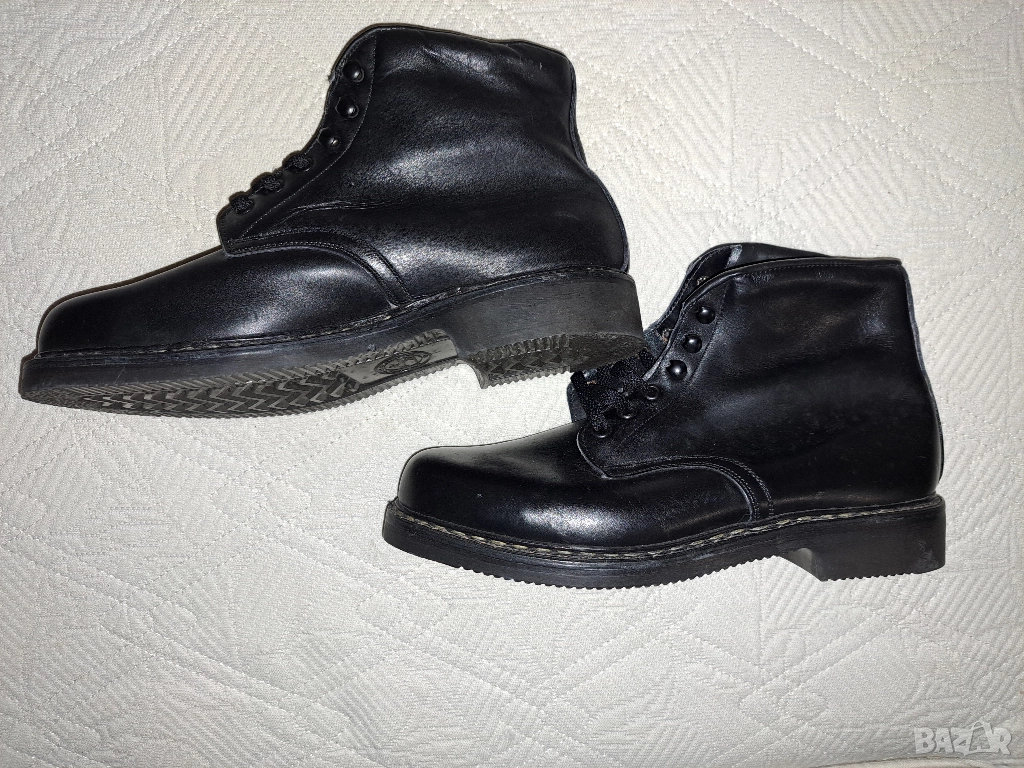 Helix № 43 мъжки високи боти естествена кожа, снимка 1