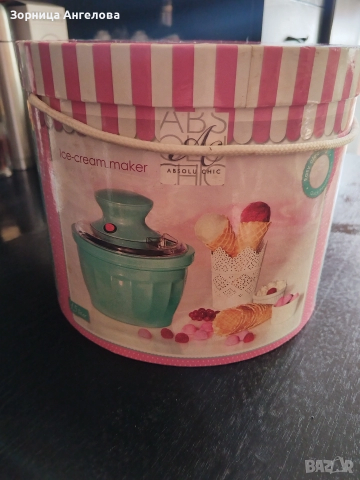 машина за сладолед Absolu Chic, нова, снимка 1