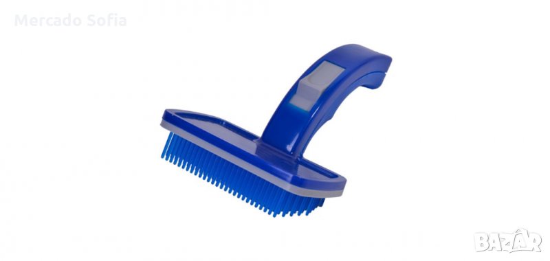 Механична четка синя за домашни любимци, снимка 1
