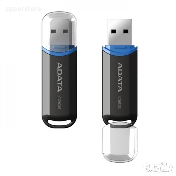 USB Flash Memory, 32GB, U2.0, A-Data Classic, C906, черна, SS300240, снимка 1