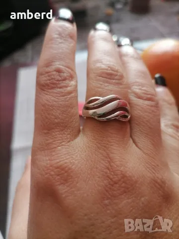 Сребърен пръстен - модел PLR034, снимка 3 - Пръстени - 48831434