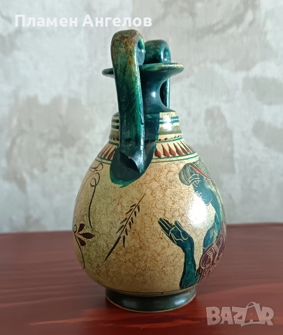 Древногръцка ваза, амфора-сувенир. , снимка 4 - Вази - 52916850