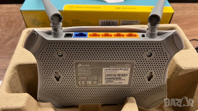 Рутер TP-link TL-WR840N, снимка 4 - Други - 52425166