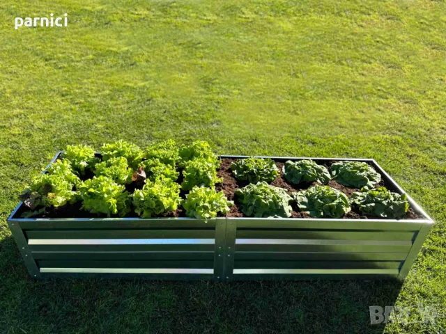 ПРОМОЦИЯ! Градинска леха Primaterra сив/кафяв/зелен цвят, снимка 6 - Градинска техника - 47115586