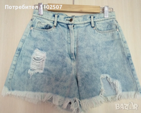 Дънки къси панталонки Алесса Alessa, снимка 4 - Къси панталони и бермуди - 54344452