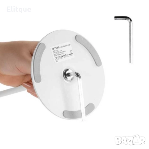 LED магнитна лампа Flexy, 3v1, 3W, 4000К, Бяла, черна, снимка 14 - Други - 52853740