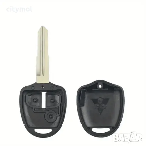 Кутийка за ключ с 2 бутона  и острие за Mitsubishi Lancer Colt Evolution Grandis Outlander, снимка 3 - Аксесоари и консумативи - 50401899