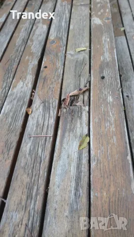 Маса с две пейки 235 см., снимка 6 - Градински мебели, декорация  - 48404807