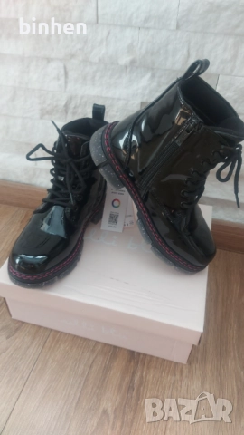 Детски нови топли боти  Nelli Blue 33 номер , снимка 8 - Детски боти и ботуши - 51957593