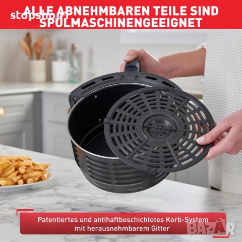 Tefal Easy Fry Precision XL, 1500 вата, капацитет 1,2 кг и 4,2 литра за до 6 души, 6 автоматични про, снимка 6 - Фритюрници - 53233451