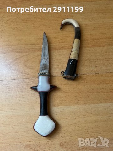 Стара арабска кама, снимка 2 - Антикварни и старинни предмети - 39997217