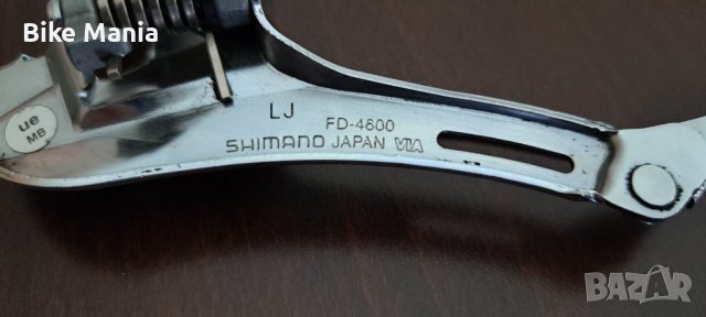 shimano  fd-4600 tiagra 2х10 преден дерайльор деклашор за шосеен велосипед, снимка 2 - Части за велосипеди - 40059997