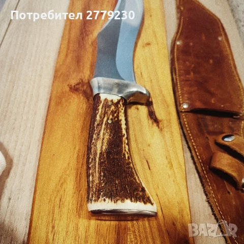 Масивен Ловен нож от Колекция!, снимка 6 - Ножове - 51308541