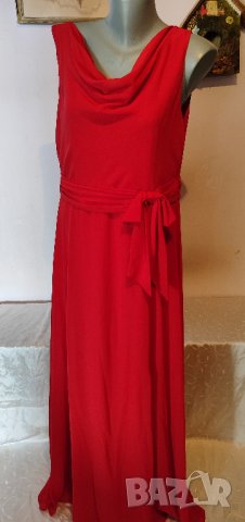 Официална дълга рокля р-р ХЛ, нова, със забележка, снимка 5 - Рокли - 40854167