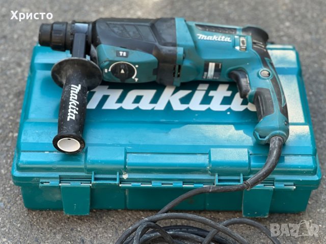 Електрически перфоратор Makita HR2630 /800 W, 2.4 J, куфар/ , снимка 4 - Бормашини - 37263100