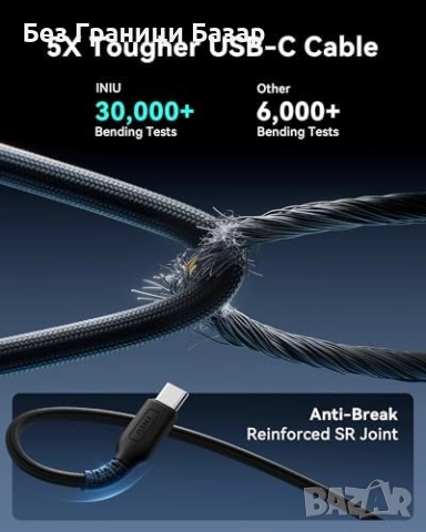 Ново INIU 15W Mag-Safe бързо зарядно с охлаждане за iPhone и AirPods, снимка 6 - Аксесоари за Apple - 52306348