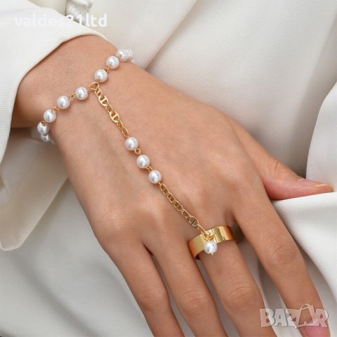 Секси колие с перли, снимка 3 - Колиета, медальони, синджири - 38112347